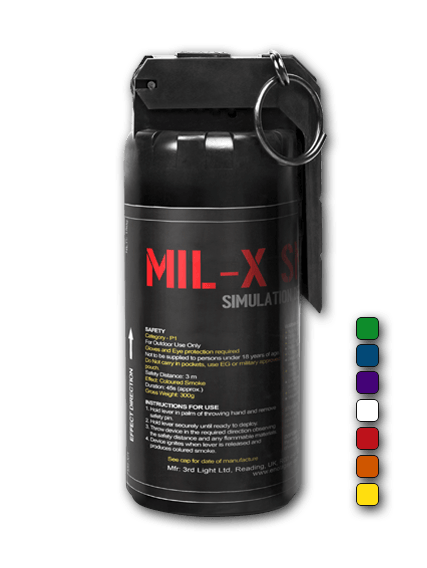 Enola Gaye MIL-X Military LE Style Smoke Grenade W/ Spoon